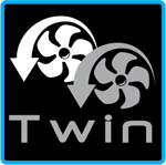 Side-Power Twin Propellers